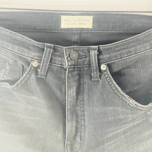 Nili Lotan Dark Wash Bootcut Denim — Sculpted Simplicity from NYC (Size 27) - Picture 6 of 15